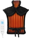 FSA Eligible sólo artículos Lista de calefacción Pad, CooCo HSA Store Eligible Calor para los muelles y hombros y espalda, Gran aglomerado w / 6 Ajustes de calor, Auto-Off