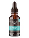 Earth Animal Apothecary Liquid Supplement - Allergy & Skin Herbal Remedios para perros " Cats - 2 fl oz
