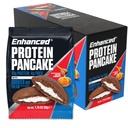Los laboratorios mejorados Protein Pancakes To Go - Cookies &amp; Cream (Pack of 10) - Baja Carb, Bajo Azúcar, Baja Calorie, Alta Proteína, Keto-Friendly - Listo para comer Snack