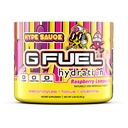 G Fuel Hype Sauce Supreme Hydration, Electrolyte Powder Mix for Energy & Focus, Sugar y Caffeine Suplemento gratuito con Vitaminas y Minerales Esenciales, Raspberry Lemonade Flavor, 3.3 oz - 30 Servings