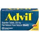 Tablas de Ibuprofeno Advil, 200 Cuenta