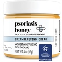 Crema de renovación de la piel - Eczema &amp; Dermatitis Seborrheica Crema - Tratamiento de la psoriasis para la piel, el enrojecimiento (4oz)