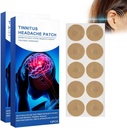 Patches de Tinnitus 20 PCs, Patches de oído para Tinnitus, Ear Patch, Hearing Weaken, Itchy Ears/No-Woven Tela Patch (20PCS)