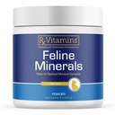 Vitaminas Rx Feline Minerals - Taurina para Cat Heart Health - Calcium for Joint Supplement - Immune Support for Cats with Magnesium & Potassium - Skin and Coat Supplement - 8oz