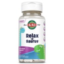 KAL Relax-a-Saurus, Stress Support Supplement for Kids, L-Theanine for Children with Herbal Stress Relief & Relax & Blend, Delicious Natural Grape Flavor, 60-Day Guarantee, 30 Chewables