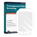 Transparent Film Dressing 6'' x 8''', 20 Packs A prueba de agua Bandage Patches adhesivos, Parches de la cubierta de la herida para la ducha quirúrgica posterior, IV Shield, Tatuaje Bandage