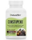NaturalSlim, Alivio de Estreñimiento, Suavedores de Taburete Constipend, Limpiador de Colon para Hombres con Citrato de Magnesio, Extracto de Aceite &amp; Aceite, 120 cápsulas vegetales