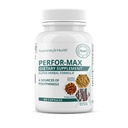Rawleigh Perfor-Max 60 cápsulas: Suplemento herbario con 6 fuentes de polifenoles como semilla de uva, corteza de pino, turmérico, té verde, extractos de hawthorn &amp; Rosemary para la salud del corazón &amp; inmunidad, sin gluten