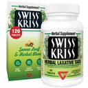 Suizo Kriss Herbal Laxative Tablets, Gentle & Natural Laxatives for Constipation Relief for Adults &amp; Children Over Age 6, Works in 6-12 Hours, Senna Laxative, 120 Tablets Total
