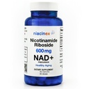 NAD+ Suplemento - 600mg Pure Nicotinamide Riboside (NR) - Envejecimiento saludable, Claridad mental &amp; energía Booster - Suplementos de regeneración celular para mujeres y hombres - 60 NAD Plus cápsulas - Hecho en EE.UU.