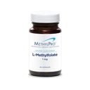 MetilPro L-Methylfolate 1 mg - L Folato de metil, Suplemento de metillfolato para hombres y mujeres, vitamina metilada B9 (5-MTHF) para la salud cerebral, el foco y la calma - 90 cápsulas (Pack of 1)