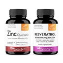 Sandhu's Zinc Quercetin " Resveratrol Capsules  durable Support Immune Health