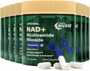 NAD Supplement, NAD Nicotinamide Riboside 900 Mg for Men and Women, Liposomal NAD+ Suplemento con Nicotinamide Riboside, Resveratrol " Quercetin, Energy, Boost NAD+, 800 cápsulas