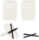 (16 Pcs) Filtros Cerustop Wax Guard para suministros de ayuda auditiva, ayuda auditiva Filtros de cera Fit Resound, Phonak,Widex y Unitron, kit de limpieza de piezas de ayuda auditiva