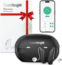 Discovery Bluetooth Hearing Aids for Senior Adults with Phone Call &amp; Music Function, Recargable, Confortable, Receptr-in-Canal (tipo RIC)