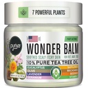 Tea Tree Oil Balm, Extra Strength, Pare Well with Jock Itch Cream, Spray, Athletes Foot, Ringworm Cream for Human, Rash Cream, Fast Acting for Dry, Itchy Skin, Plant Powered Wonder Balm