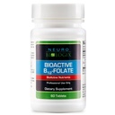 Folato B12 - Suplemento de Folato de Metilcobalamina para apoyar Funciones del Cuerpo Vital - Con B12 Bioavailable (Metilcobalamina) &amp; Folato (Metafolin® 5-MTHF) para la Absorción Mejorada - 60 Tabs