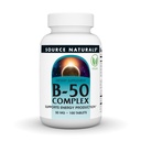 Complejo Fuente Natural B-50 - Apoyo a la Producción Energética* - 50 mg - 100 Tabletas