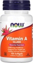 Ahora Alimentos Vitamina A 10,000 UI 100 Sgels