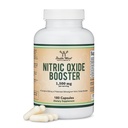 Nitric Oxide Supplement (Stim Free Pre Workout) - Nitric Oxide Booster con Nitrosigine, L Arginine y L Citrulline (Clinically Studied to Boost No2 Nitric Oxide Flow) 180 Capsules by Double Wood