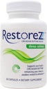 RestoreZ Deep Asleep (60 cápsulas) Suplemento natural del sueño - Combatir las interrupciones nocturnas y Restaurar su sueño - Non-Habit Forming Sleep Aid