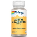 SOLARAY Acetyl L-Carnitine 500 mg ← Energía Celular Saludable, Memoria, Mood y Soporte Cardiovascular ← 30 VegCaps