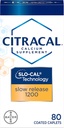 Calcio citracal + D Slow Release 1200 Tablets 80 Tablets (Pack of 4)