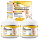 2PCS VOGSIG Crema de adelgazamiento de jengibre - Anti celulitis, quema grasa, apriete " hidratante " , 1oz cada uno