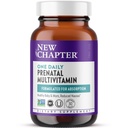 New Chapter Prenatal Vitamins, One Daily Prenatal Multivitamin with Methylfolate + Choline for Healthy Mom & Baby, Gluten Free " Non-GMO, 30 Count