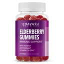 Sambucus Elderberry Gummies for Adults - Immune Support Supplement with Vitamin C and Zinc - Fórmula mejorada para la Defensa diaria - 60 Conde, 1 Mes de Oferta, Berry Flavor - Conveniente Wellness