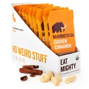 Anacardo Cinnamon Bar- Orgánico, Paleo, Gluten Libre y Raw por Mammoth Bar, 10-12g Protein, 1.8 Oz. Bar (10 Bares) ...
