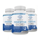 Labs Natural Digestive Enzymes &amp; Probiotic Supplement for Adults, 180 Capsules - Nutritious Blend of Digestive Enzymes & Advantage Probiotic for Digestion & Digestive Health.