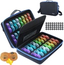 Caja de Organizador de Píldora Mensual 2 veces al día, Caja de Píldora Mensual AM con 32 caja de bolsillo diarios, Caja de Píldora de Traval con Caso Duro Portable, Caja de Medicina Extragrande mantiene Vitamina, Aceite de Vibrador de Cod &amp; Suplemento