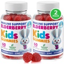 DR. MORITZ Gummies de arándano para niños y adultos (2 Pack) - Vitamina C de arándano y zinc para niños Apoyo inmunológico - vegetariano, gluten