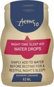 Hora de la noche Ayuda de sueño gotas de agua, mejora y calma para noches de descanso - Cherry Juice, ingredientes naturales - 2.13 Fl Oz