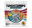 USDA Organic Groovy Ginger Holiday Variety Tummydrops (Mix of Caramel Pumpkin, Fall Apple, Winter Yuzu & Sugar Plum Ginger Flavors). Bolsa con 33 gotas surtidas. Certified Gluten Free.
