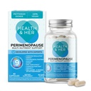 Salud &amp; Su Suplemento Perimenopause para Mujeres – El Suplemento No.1 de Perimenopause del Reino Unido - Apoyo al Bienestar Multi-Nutrient para la etapa temprana de la menopausia, vegano, libre de gluten, no GMO (60 ct - 1 mes)