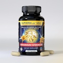 Nuphoria cm® Gold - Nerve Support Fórmula con ácido lipoico R-Alpha y vitaminas B Premium - 30 Day Supply 120 cápsulas