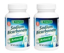 De La Cruz Pure Sodium Bicarbonate Powder – Baking Soda & Baking Powder Aluminium free Antacid for Heartburn " Indigestion – Packed in USA - 4 OZ. (2 Botellas)