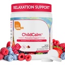 Zahler ChildCalm, Kosher Fruit Punch Magnesio Chewable para Niños - Calma Natural, Mood Support, y Relax - Calming Kids Magnesium Suplementos Niños Magnesio, 60 Tablets