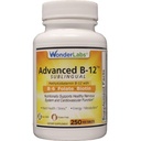 Wonder Laboratories Sublingual Vitamina B12 (1000 mcg), B6 (5mg), Folic Acid(400 mcg) & Biotin (25mcg) - Formulado con Metilcobalamina Vitamina B-12 (250 Tabletas)