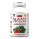 ANDREW LESSMAN Alpha Lipoic Acid ALA 400mg - 30 Capsules - El Anti-Oxidant Universal, Ultra-High Potency, No Additives