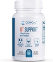 Efectos clínicos Soporte para UT - Soporte para la salud de limpieza natural y orina - D-Mannose, Dandelion, Hibiscus y píldoras de arándano para mujeres - 60 D Mannose Capsules - Hecho en los EE.UU.