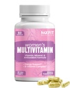 Multivitamina de las mujeres – Multivitamina completa para las mujeres 50+ con vitaminas esenciales A, B, C, D, E, Calcio e Hierro – apoya la energía, el humor, el pelo, la piel, las uñas " salud general – 60 cápsulas