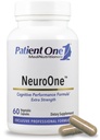 Pacientes One NeuroOne tención Suplemento para apoyar la memoria, la cognición, el humor y el foco* tóxico con citicolina, Acetyl-L-Carnitina, Gingko y Más peru 60 cápsulas
