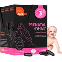 Vitamina prenatal de Zahler con DHA & Folate - DHA Suplementos &amp; Multivitamínicos prenatales para la madre y el niño - Kosher Prenatal DHA Vitaminas prenatales con Hierro, Softgeles Prenatales (180 Conteo (Pack of 1))