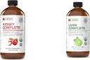 Productos naturales completos Riñón completo 16oz &amp; Hígado