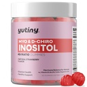 Myo-Inositol & D-Chiro Inositol Gummies, Vitamina B6 B12 &amp; Folate for Women, Vegan, Sugar Free, Strawberry Flavor, 60 Conde