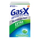 Gas-X Extra Strength Gas Relief Softgels con Simethicone 125 mg - 50 condes