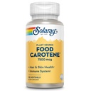 SOLARAY Food Carotene, Vitamina A como Beta Carotene 25000IU ← Carotenoides para la piel sana y los ojos, Actividad antioxidante " Apoyo al sistema inmunitario